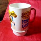 1989 Feld Ringling Bros And Barnum & Bailey Circus 3D Leopard Plastic Mug Cup