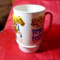 1989 Feld Ringling Bros And Barnum & Bailey Circus 3D Leopard Plastic Mug Cup