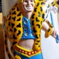 1989 Feld Ringling Bros And Barnum & Bailey Circus 3D Leopard Plastic Mug Cup