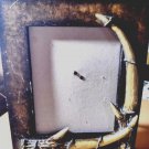 Faux Deer Antler Wood Resin Picture Frame 6.75" Inches X 8.50" Inches Photo Size