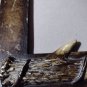 Faux Deer Antler Wood Resin Picture Frame 6.75" Inches X 8.50" Inches Photo Size