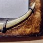 Faux Deer Antler Wood Resin Picture Frame 6.75" Inches X 8.50" Inches Photo Size