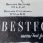 1945 Bestform Bra Brassiere George Petty PinUp Girl Art Vintage Print Ad