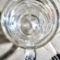 Collectible BECKS Beer Heavy Glass Mug Stein 5.25" Tall Ornate Grapes Vintage