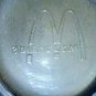 Vintage 1970's McDonald's The Hamburglar Smoky Glass Mug Playing Hockey