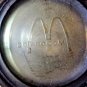 Vintage 1970's McDonald's The Hamburglar Smoky Glass Mug Playing Hockey