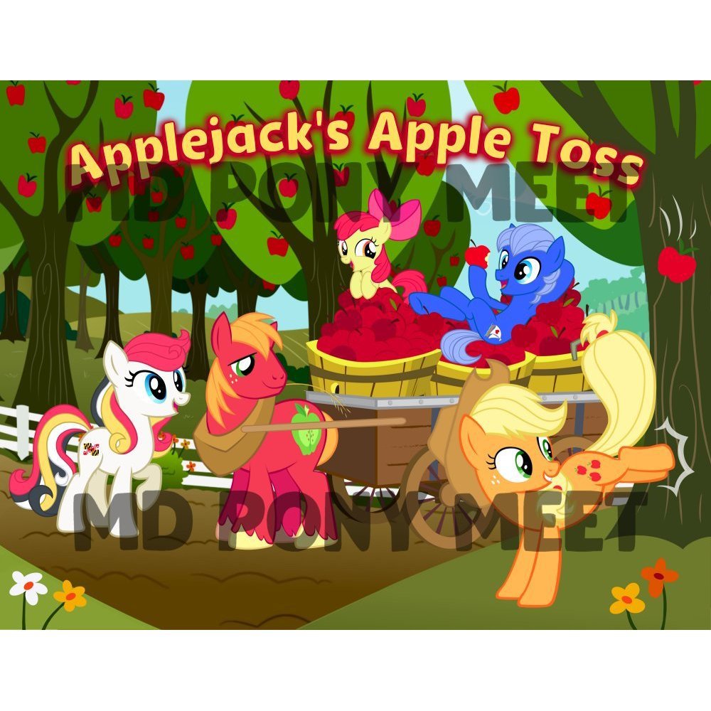 MDPM 2023 Apple Toss Art Print 8" x 10"