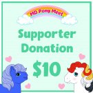 MDPM Supporter Donation: $10