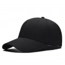 Baseball Caps Summer Unisex Solid Color Plain Black