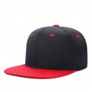 Unisex Hip Hop Classic Baseball Cap Red Black
