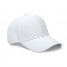 Unisex Hat Plain Curved Sun Visor Hat Outdoor White