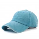 Unisex Vintage Baseball Cap Spring Summer hu Blue