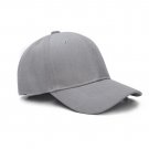 Unisex Hat Plain Curved Sun Visor Hat Outdoor grey