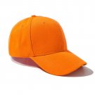 Unisex Hat Plain Curved Sun Visor Hat Outdoor orange