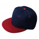 Fashion Flat Brim Snapback New Fashion Outdoor Cap navy blue red