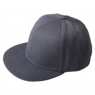 Fashion Flat Brim Snapback New Fashion Outdoor Cap dark grey