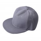 Fashion Flat Brim Snapback New Fashion Outdoor Cap grey