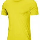 Men Gym Sports Casual Soft T-shirts Yellow