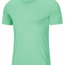Men Gym Sports Casual Soft T-shirts Mint Green
