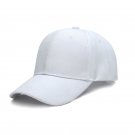 Summer Baseball Hat Solid Adjustable Sky blue