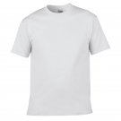 Men Fitness T-shirts O neck Cotton T-shirts White