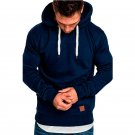 Men Sweatshirt Fashion Casual Hoodies Navy