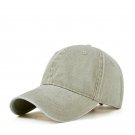 Classic Design Cotton Big Size Baseball Cap Khaki