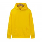 Casual Hoodies Sweatshirts Solid Color Hoodies Sweatshirt yellow