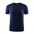 Round Neck Shirt Sweatshirt Outdoor Short Sleeve T-shirt Navy