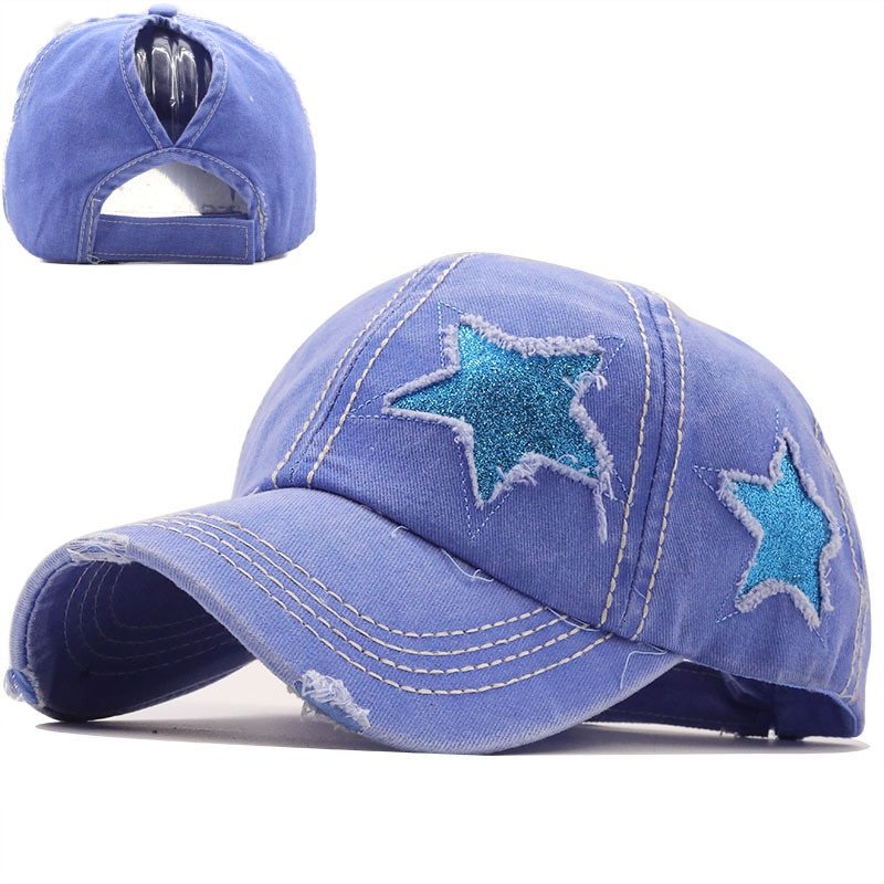 Denim Hat Stars Stripes  _ Stars Hat Blue