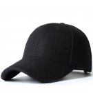 Man Large Size Hat Cap Baseball Cap Black