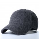 Man Large Size Hat Cap Baseball Cap Dark Grey