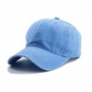 Unisex Baseball Cap Fashion Sun Hat Light Blue