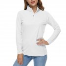 Women Anti UVSun Protection Shirts Outdoor Running T-Shirts White