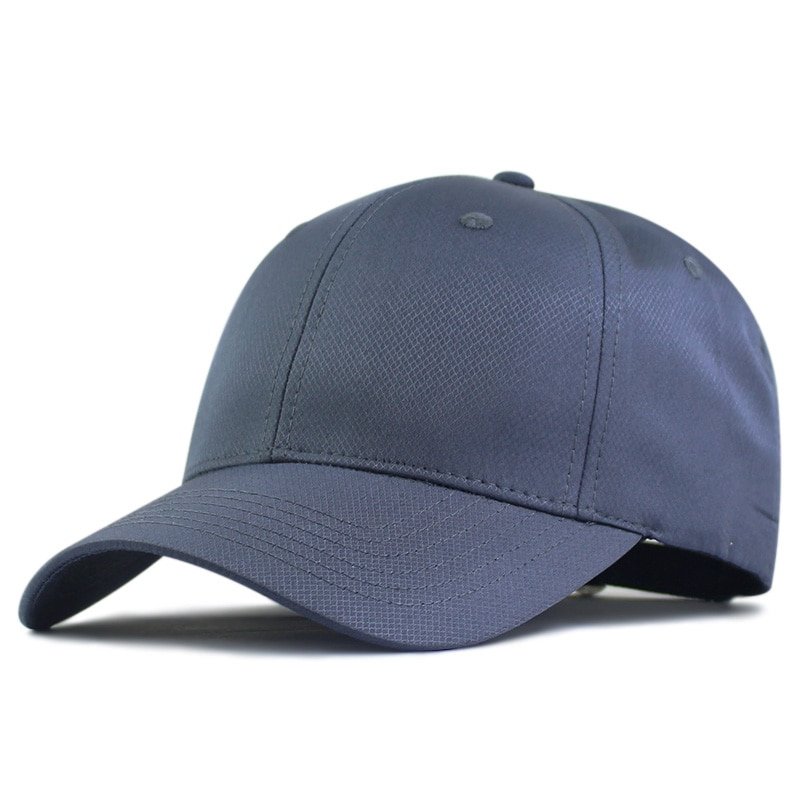Baseball Cap Sun Hat Men Cotton Sport Cap dark grey