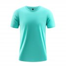 Breathable Refreshing Cotton Short Sleeve T-Shirt Teal