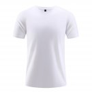 Breathable Refreshing Cotton Short Sleeve T-Shirt White