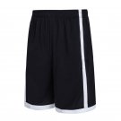 Men Sport Soccer Shorts Basketball Shorts Black White