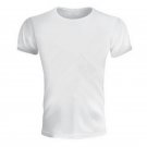 Men Short sleeve Cotton Casual T-shirt White