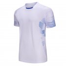 Outdoor Jersey Casual Short Sleeves Man Soccer Team Shirts white