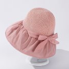 Foldable Sun Hat Ladies Outdoor Hat pink