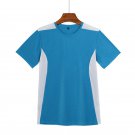 Football Shirts Men Sport T-Shirts Blue Basketball Jersey