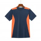 Football Shirts Men Sport T-Shirts Navy Blue Basketball Jersey