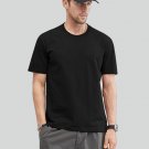 Men T-Shirts Cotton Casual Black Shirt