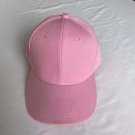 Solid Color Adjustable Unisex Pink Baseball Cap