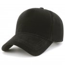 Baseball Cap Velvet Hat Outdoor Sun Visor Hats Black