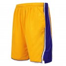 Basketball Shorts Man Outdoor Loose Breathable Football Shorts yellow