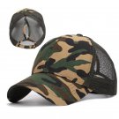 Women Summer Mesh Hat Casual Adjustable Baseball Cap Camouflage