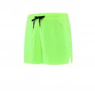 Men Running Breathable Quick Dry Basketball Sports Shorts Neon Green