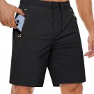 Quick Dry Athletic Shorts Men's Running Black Shorts